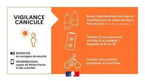 Vigilance Canicule - L'Ille-et-Vilaine placée en vigilance orange